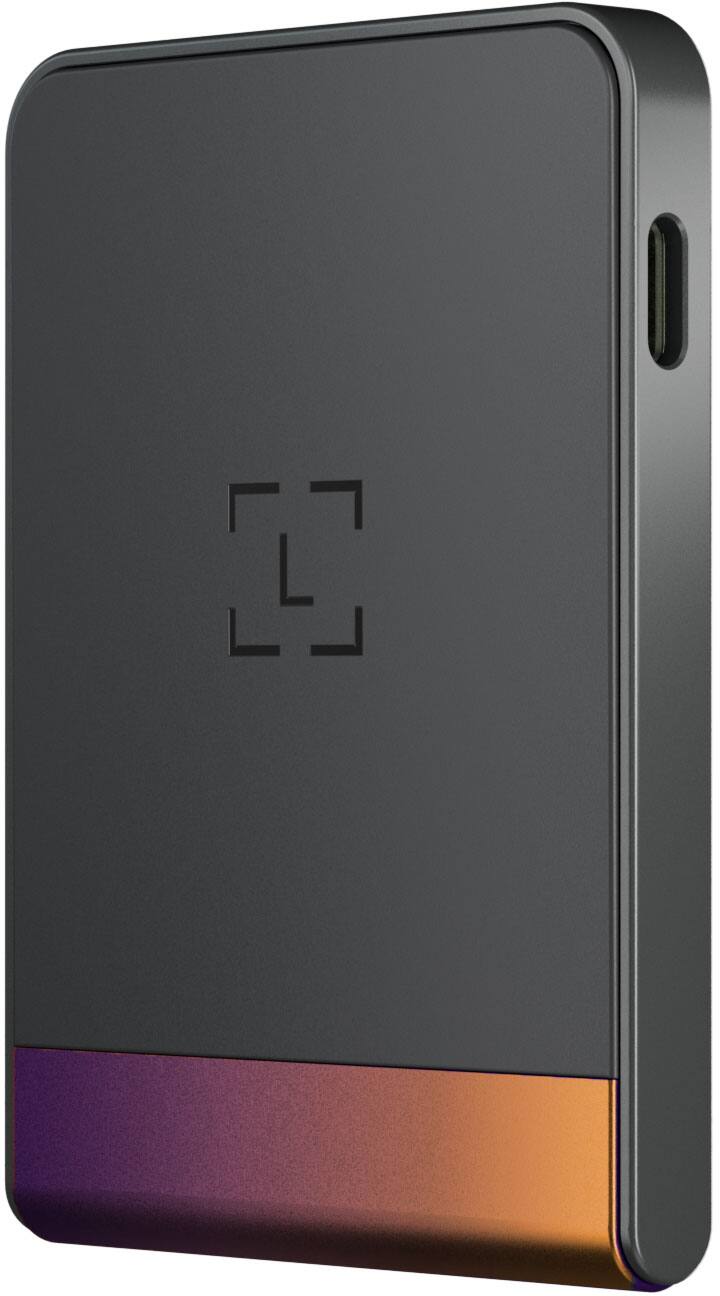 Angle. Ledger - Flex Crypto Hardware Wallet with Recovery Key - Ferro Fuchsia.