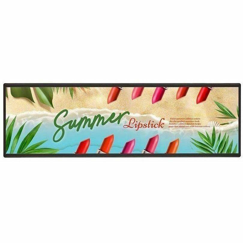 Summer Lipstick

Vivid summer edition colors

Summer edition lipsticks help your lips stand out with intense colors.
