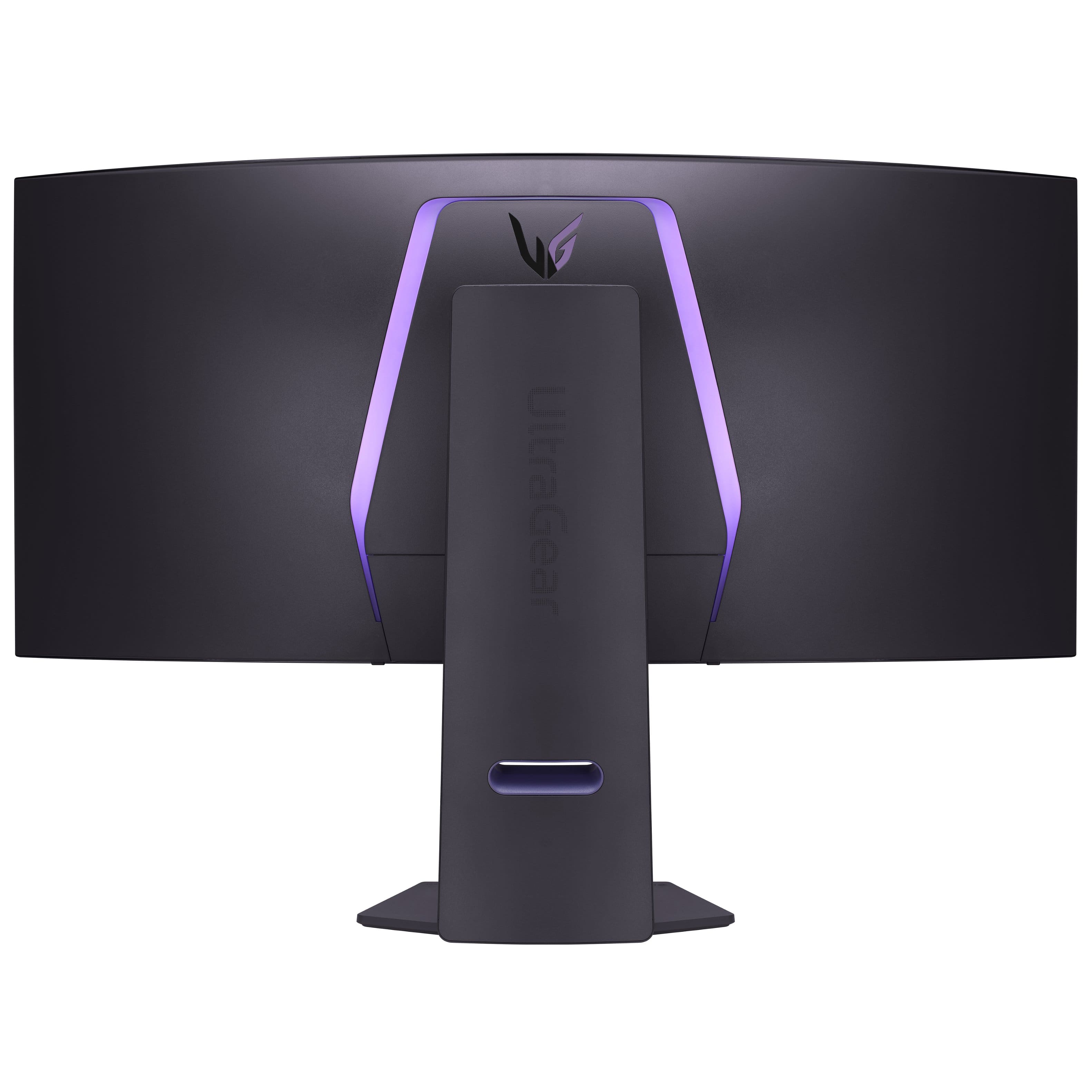 Alt View 5. LG - UltraGear 39" OLED Curved WQHD 240Hz 0.03ms FreeSync and NVIDIA G-SYNC Compatible Gaming Monitor with HDR400 - Black.