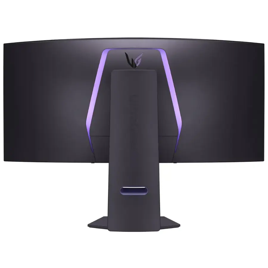 Alt View 5. LG - UltraGear 39" OLED Curved WQHD 240Hz 0.03ms FreeSync and NVIDIA G-SYNC Compatible Gaming Monitor with HDR400 - Black.