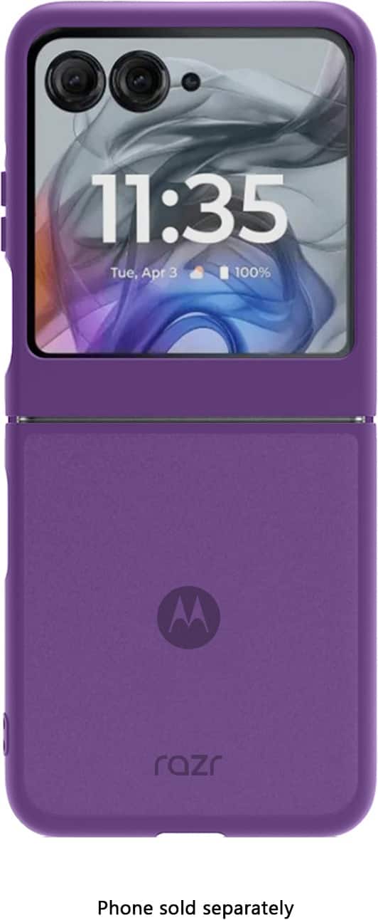 11:35 Tue, Apr 3 100% razr Phone sold separately