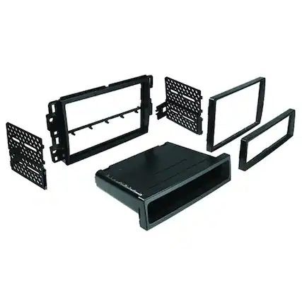 Front. American International - American International Gmk317 Multi-din Dash Installation Kit For Gm 2006 To 2020.