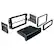 Front. American International - American International Gmk317 Multi-din Dash Installation Kit For Gm 2006 To 2020.