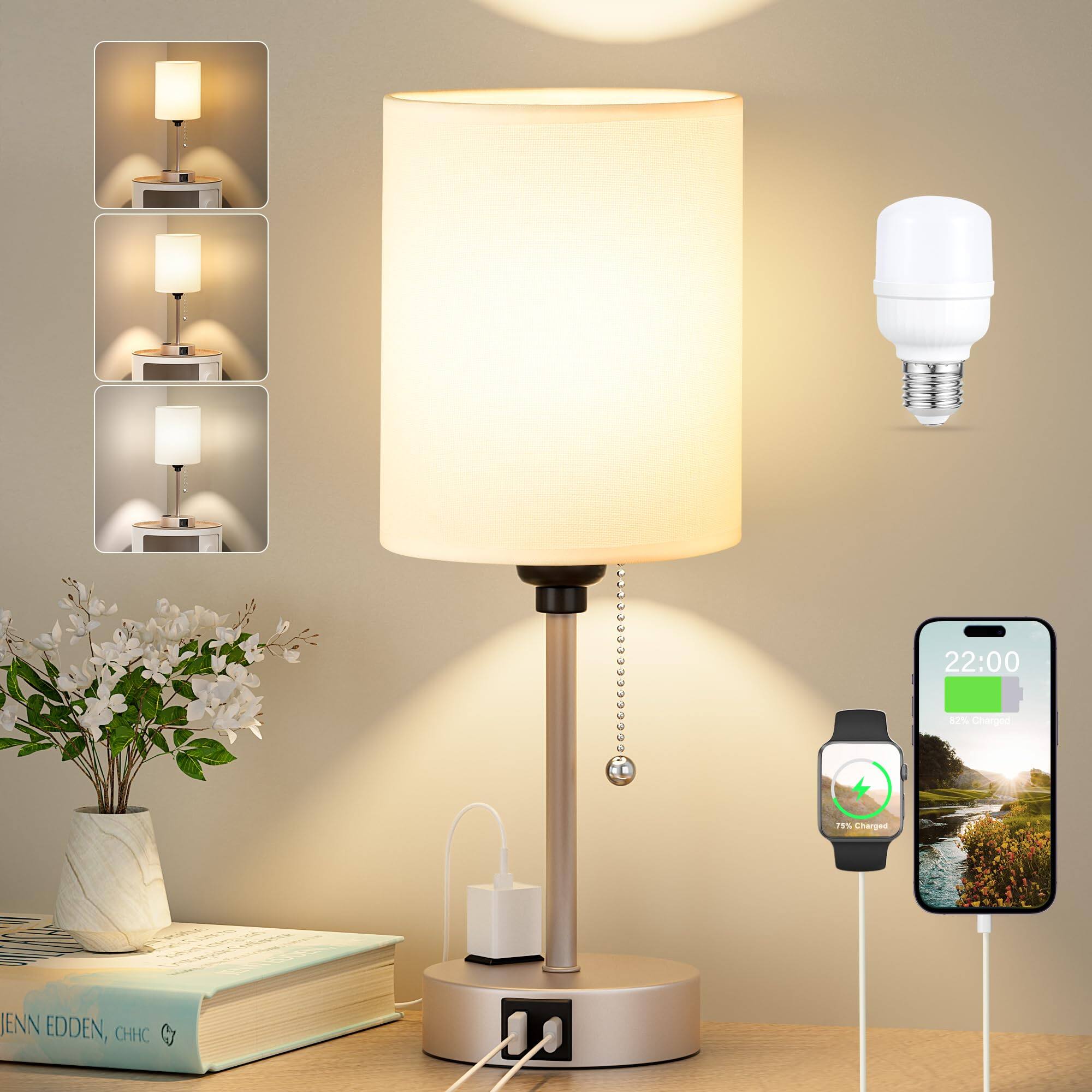 White - Light Gold 14.6in