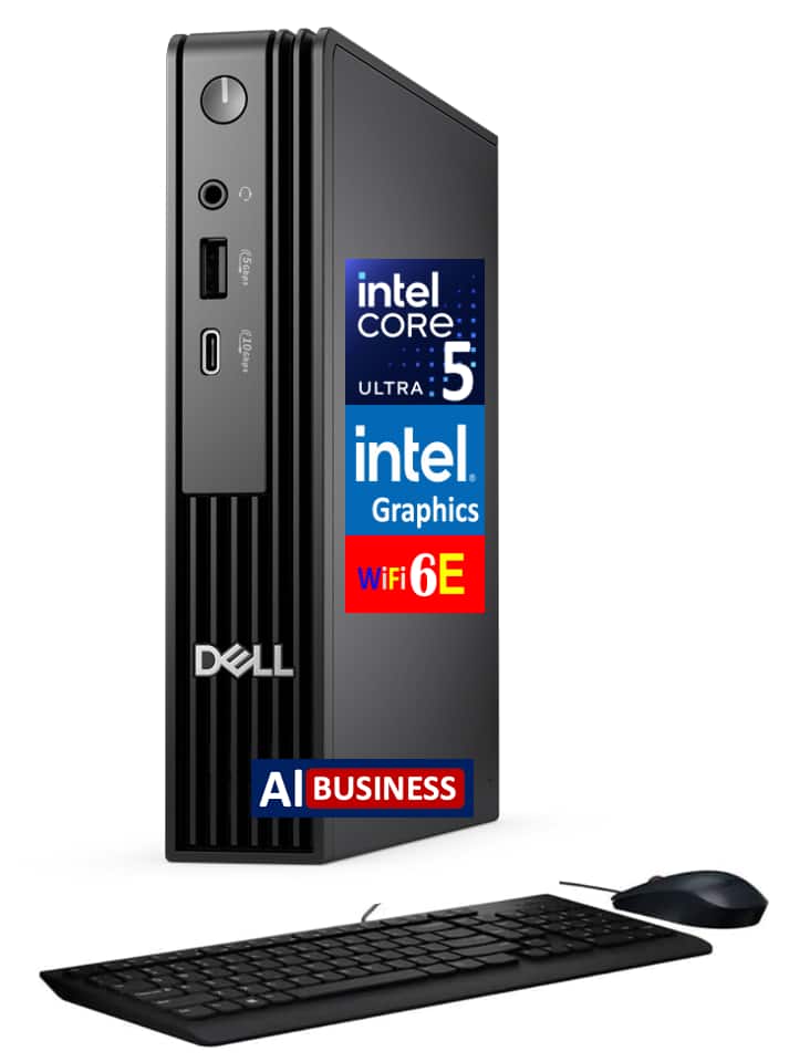Dell Pro Micro Mini Desktop (Ultra 5 235T, 16GB, 512GB SSD