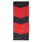 Front. Winado - Compact Envelope Weather Sleeping Bag for Outdoor Backpacking, Hiking, Camping - Red.