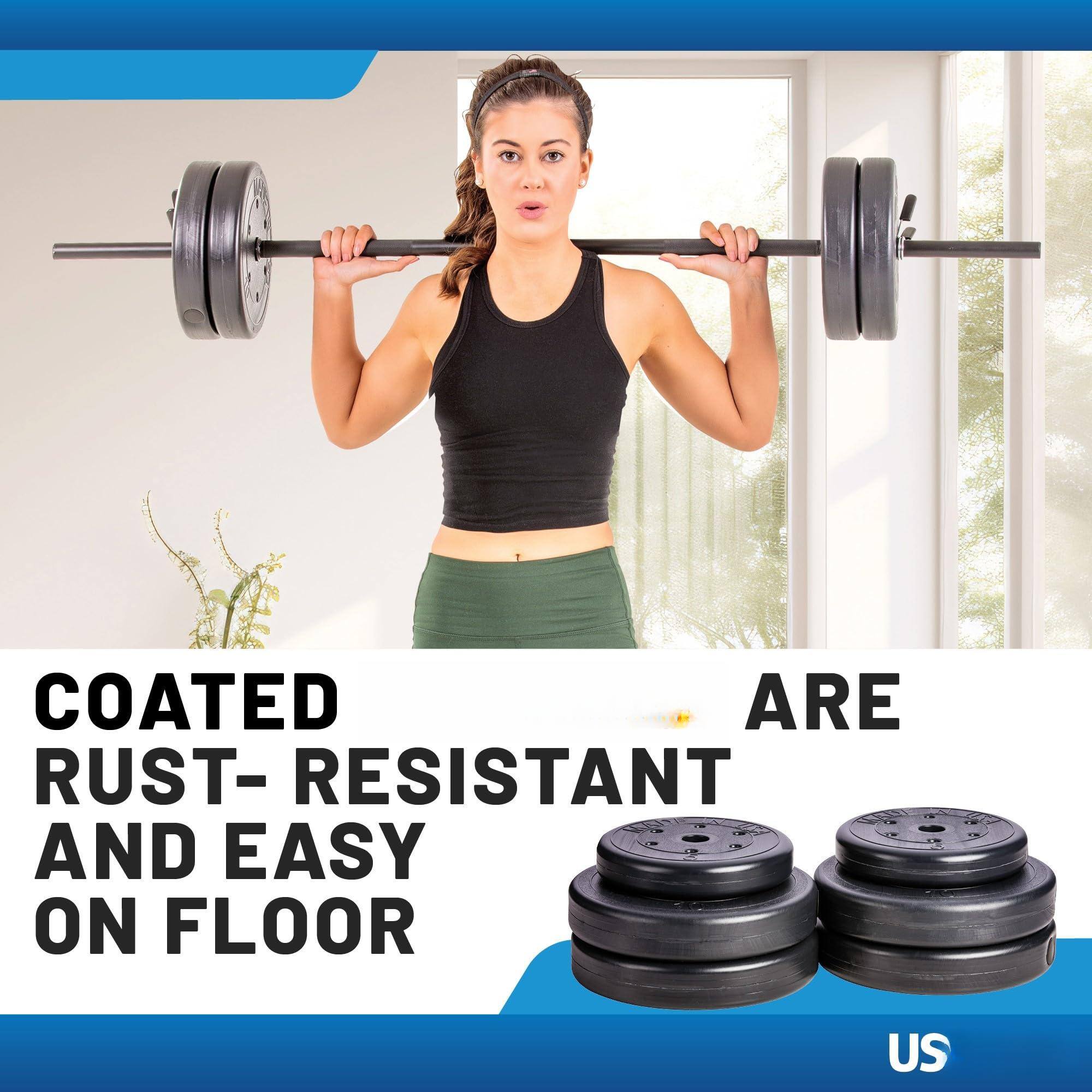 COATED RUST-RESISTANT AND EASY ON FLOOR