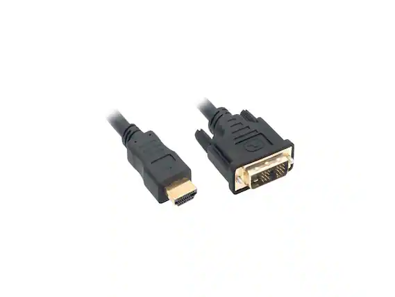 Front. Nippon Labs - Nippon Labs HDMI TO DVI Cable 3 ft. with Gold-plated Connector Model DVI 1 HDMI.