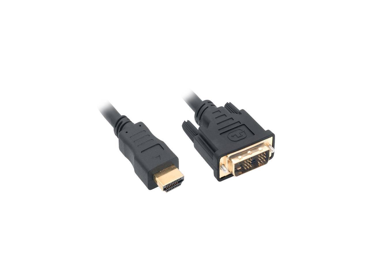 Front. Nippon Labs - Nippon Labs HDMI TO DVI Cable 3 ft. with Gold-plated Connector Model DVI 1 HDMI.