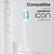 Compatible with the AquaSonic icon toothbrushes
clean
whiten
