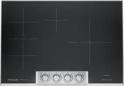 Frigidaire - 30" Induction Cooktop - Stainless Steel - Front_Zoom
