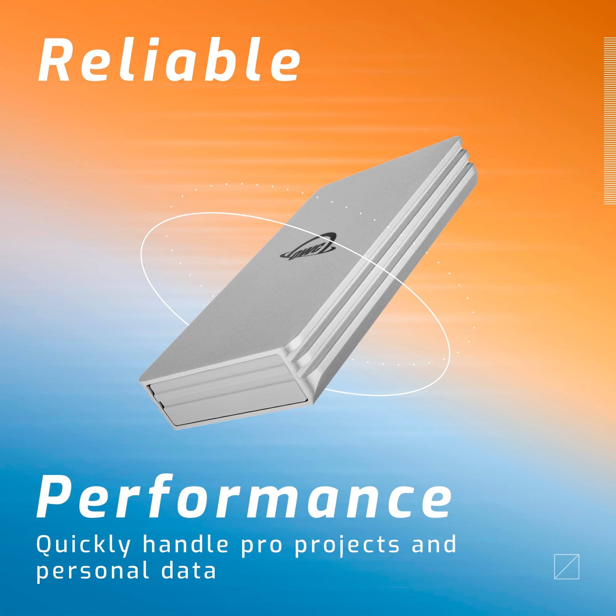 Reliable  
Performance  
Quickly handle pro projects and personal data