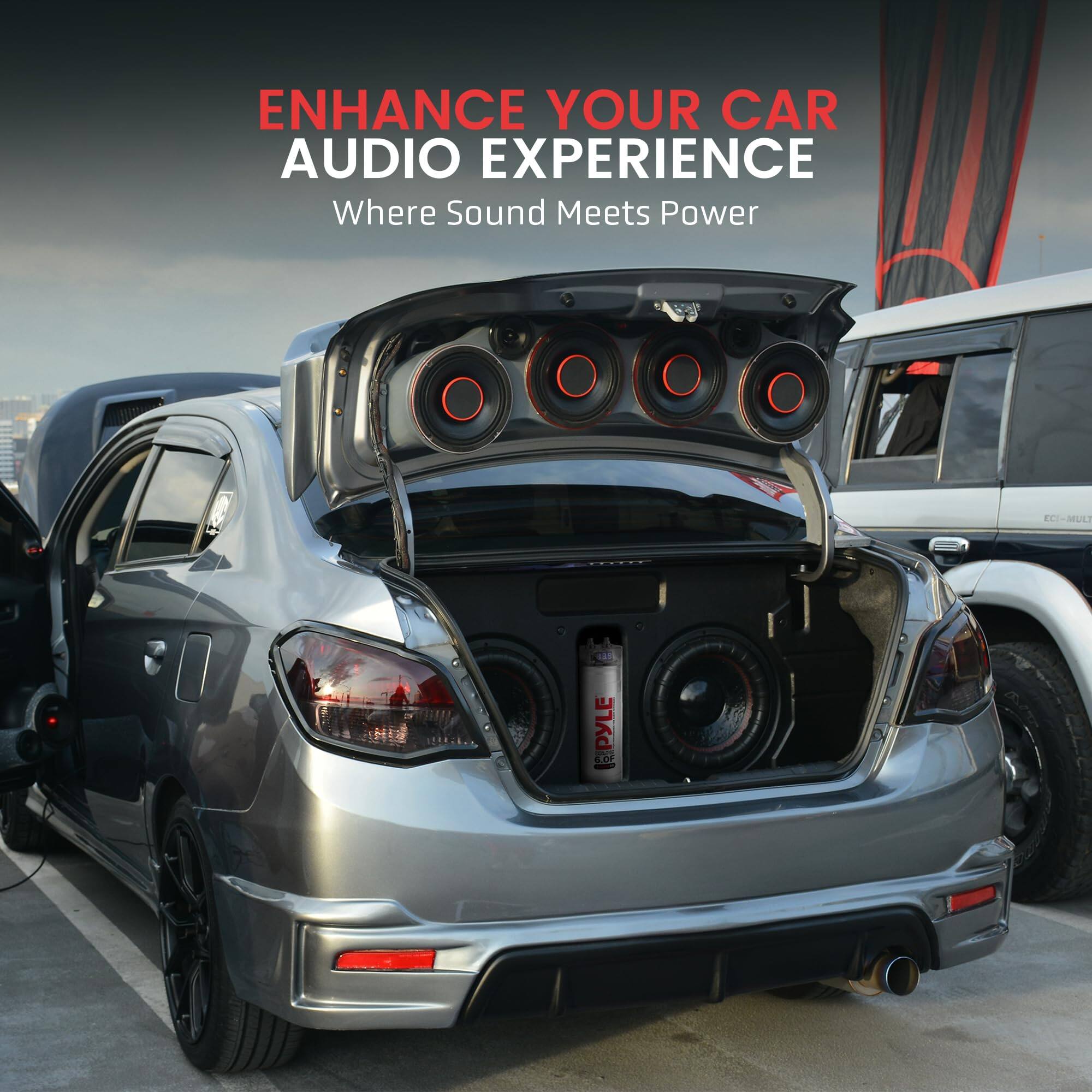 ENHANCE YOUR CAR AUDIO EXPERIENCE  
Where Sound Meets Power  

L-MUET PYLE