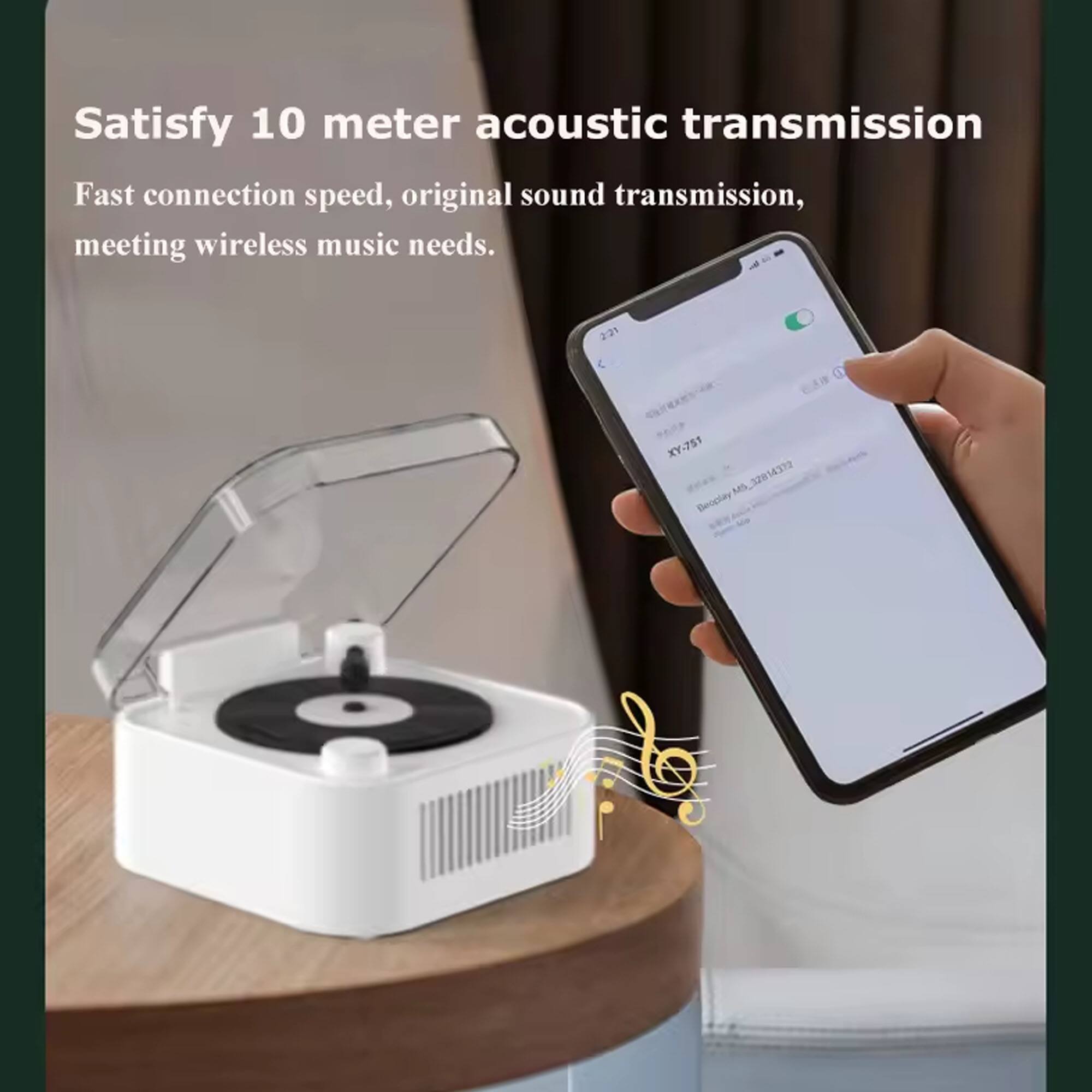 Satisfy 10 meter acoustic transmission  
Fast connection speed, original sound transmission, meeting wireless music needs.  

2:21  
eA XY-755 A5_32814372  
STE MS 32  
Beoplay