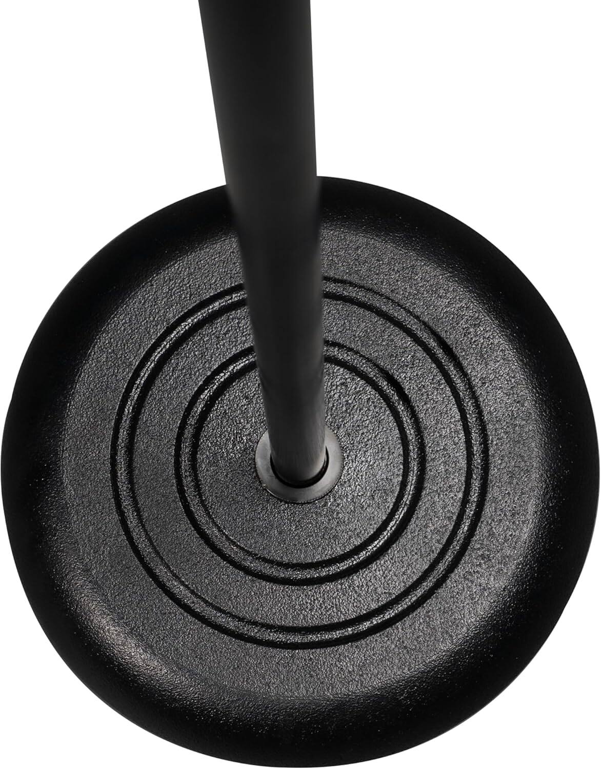 Alt View 1. Gator Frameworks - Rok-it Tubular Microphone Stand With 10" Round Cast Iron Base & Twist Clutch Height Adjustment, Heavy Duty Construction.