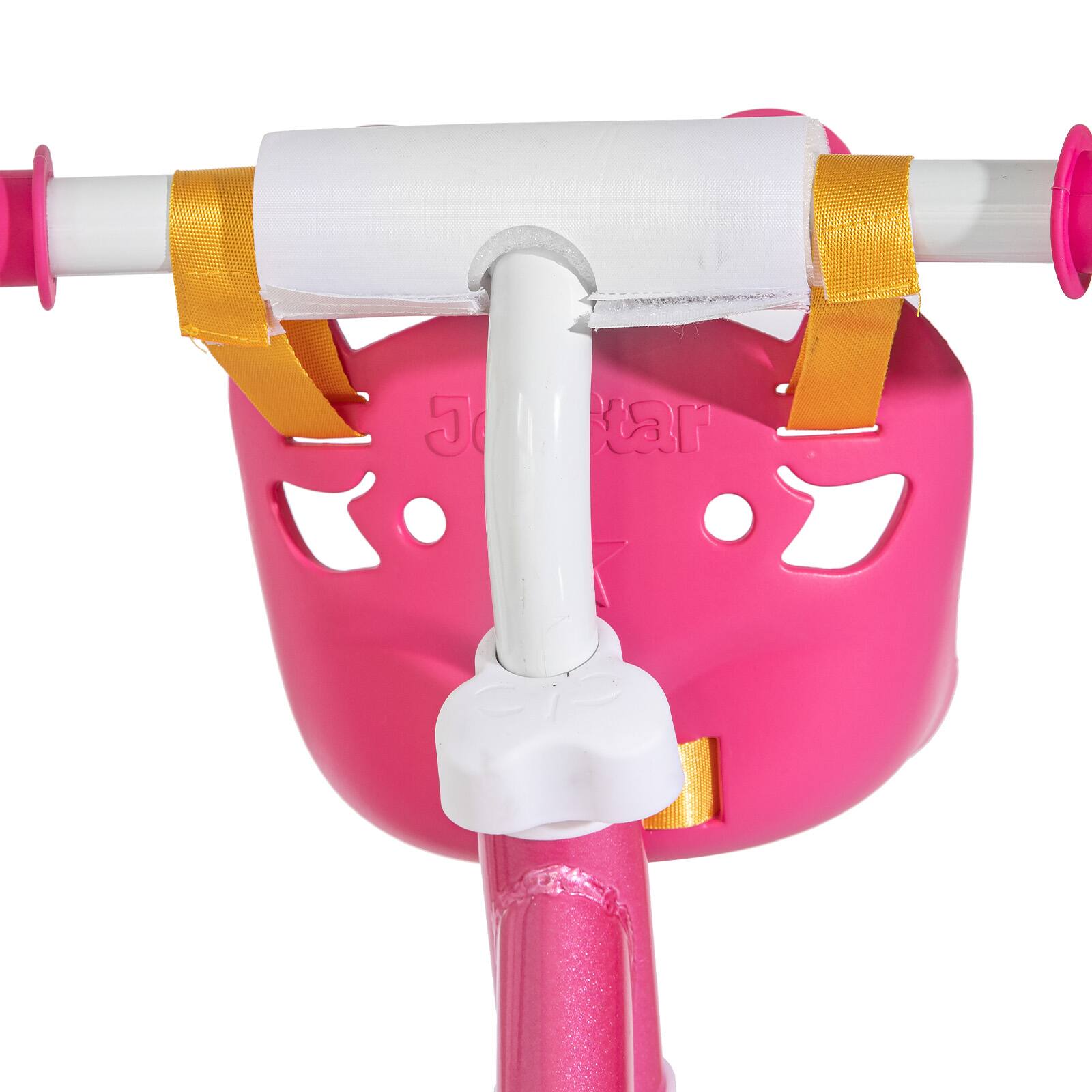 Alt View 5. JOYSTAR - JOYSTAR Roadster 12" Kids Balance Bike for Boys Girls Ages 2-5, Toddler Balance Bikes with Footrest & Doll Seat, Pink - Pink.