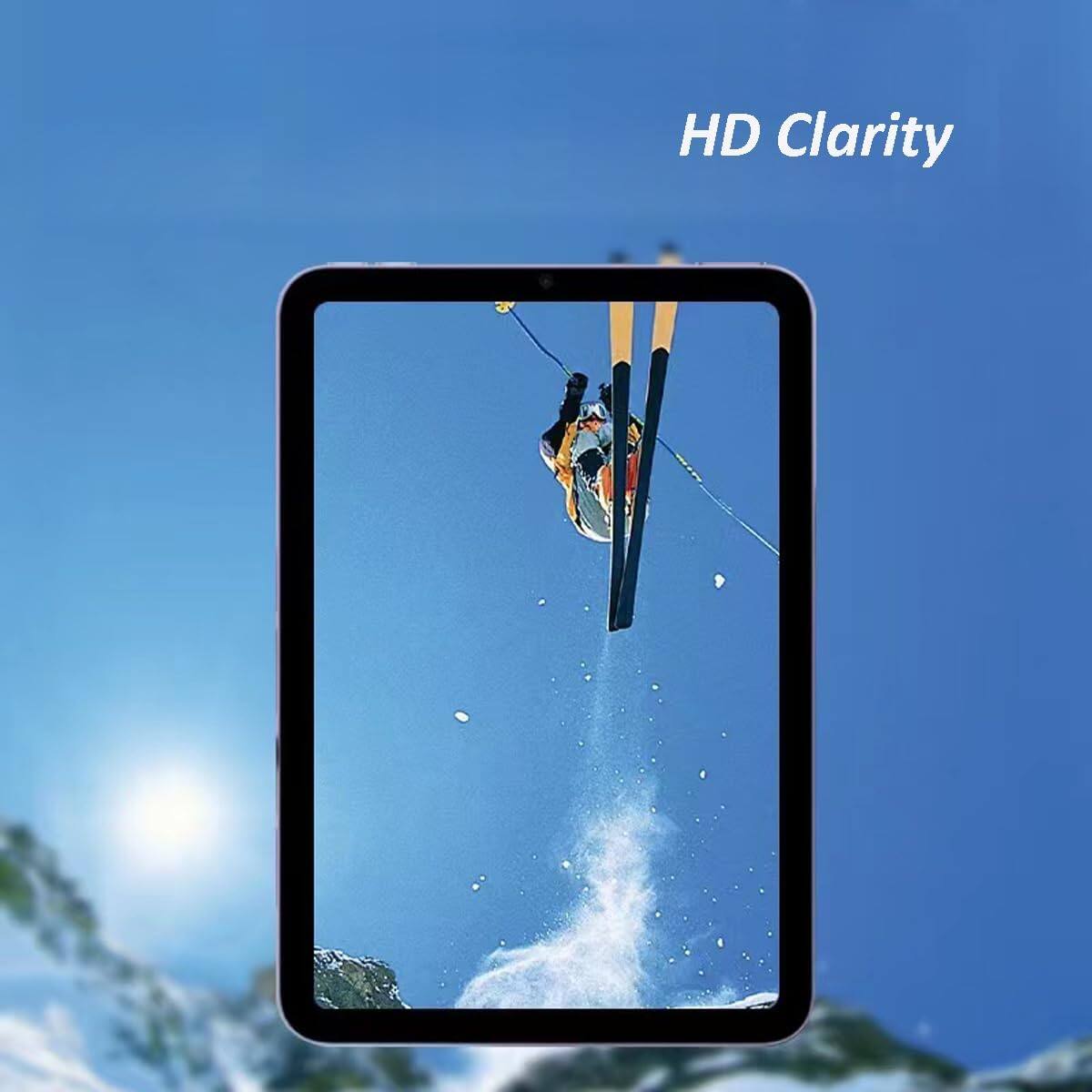 Back. PARKER SLATER - iPad Air 13 & 11" Camera Lens Protector, Tempered Glass, 2-Pack, Black - Clear.