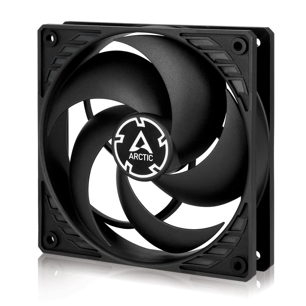 Arctic - P12 PWM PST CO - Pressure-Optimized 120 mm Fan with PWM and PST for Continuous Operation - Black