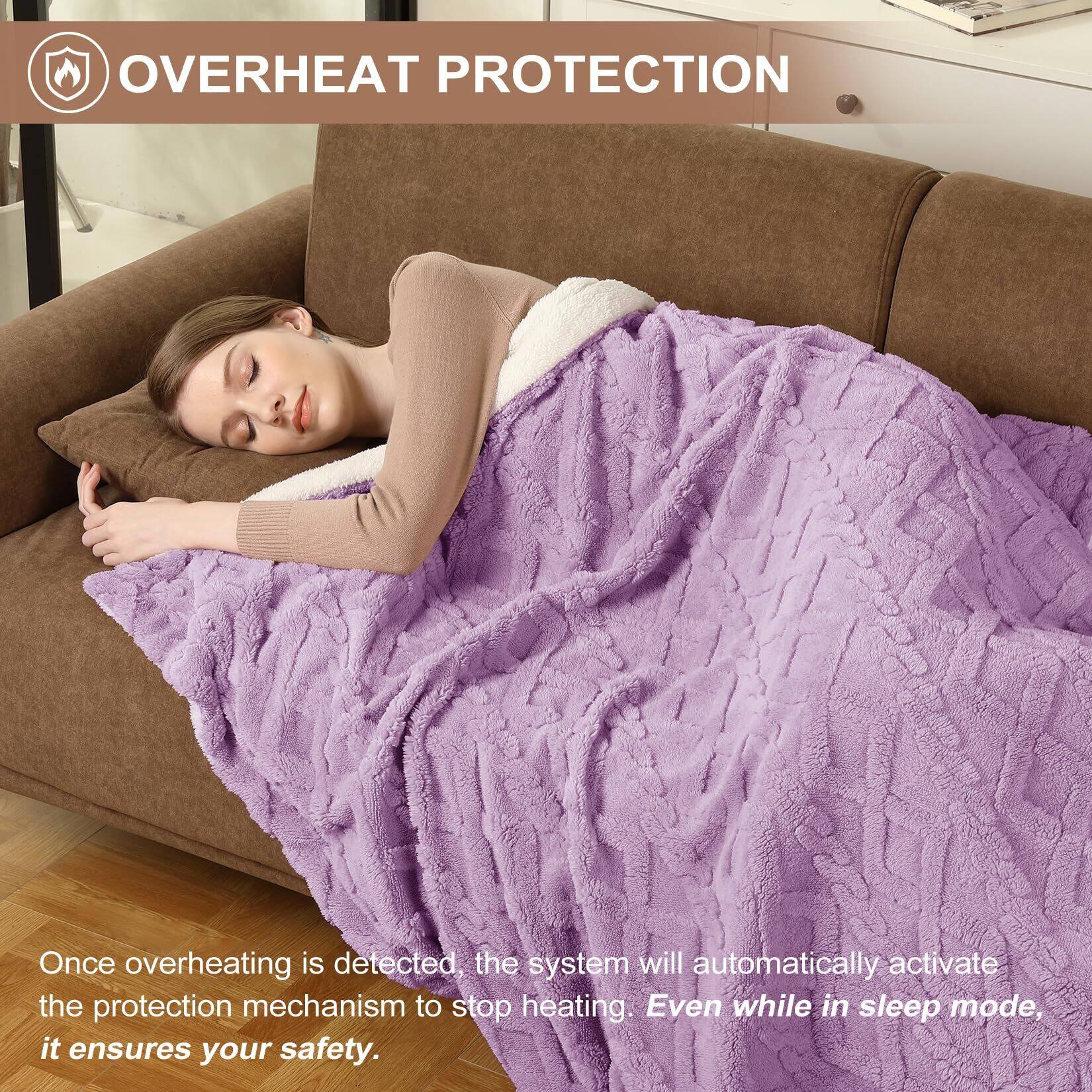 **OVERHEAT PROTECTION**

Once overheating is detected, the system will automatically activate the protection mechanism to stop heating. Even while in sleep mode, it ensures your safety.