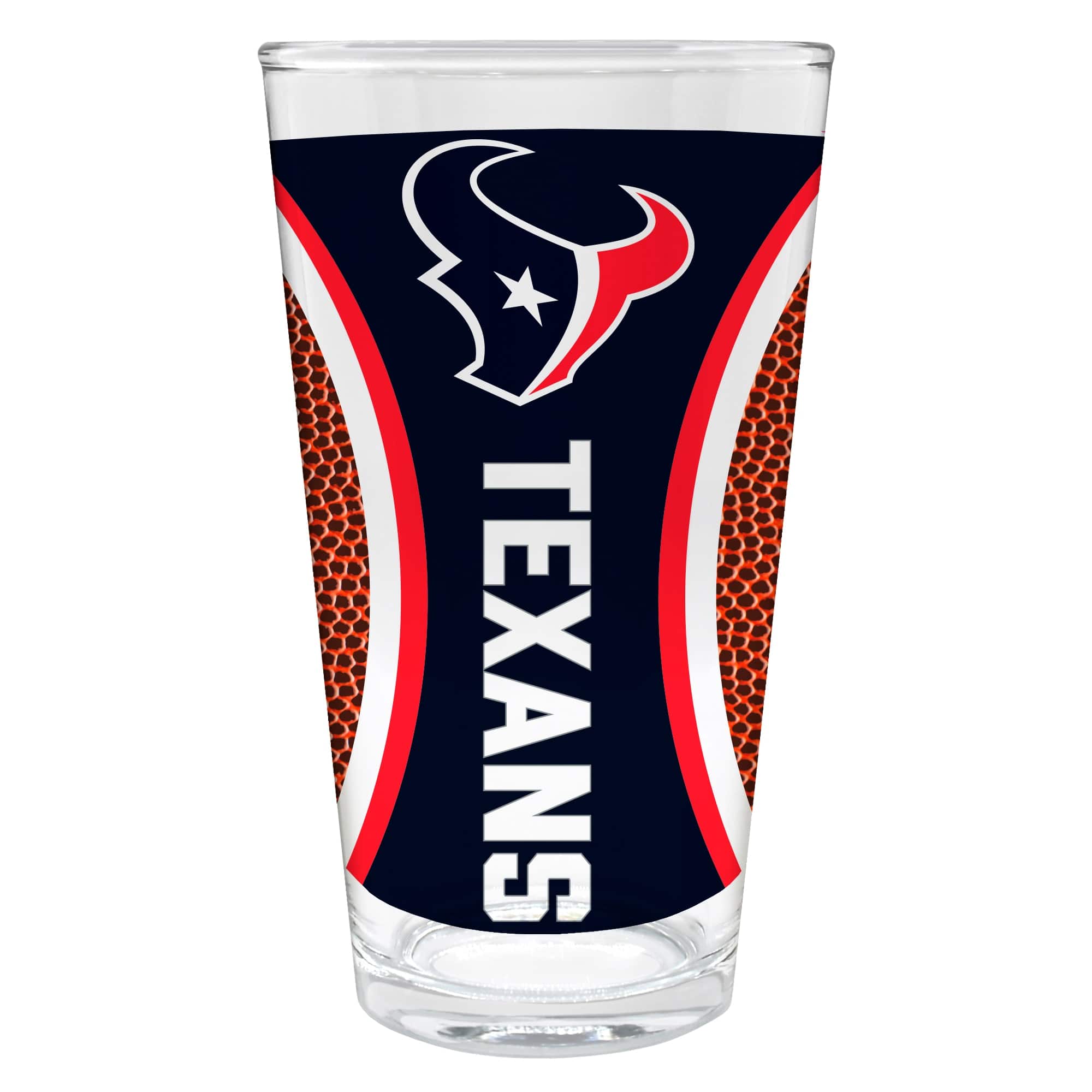 Great American Products - 16oz. Game Ball Pint Glass - Brown