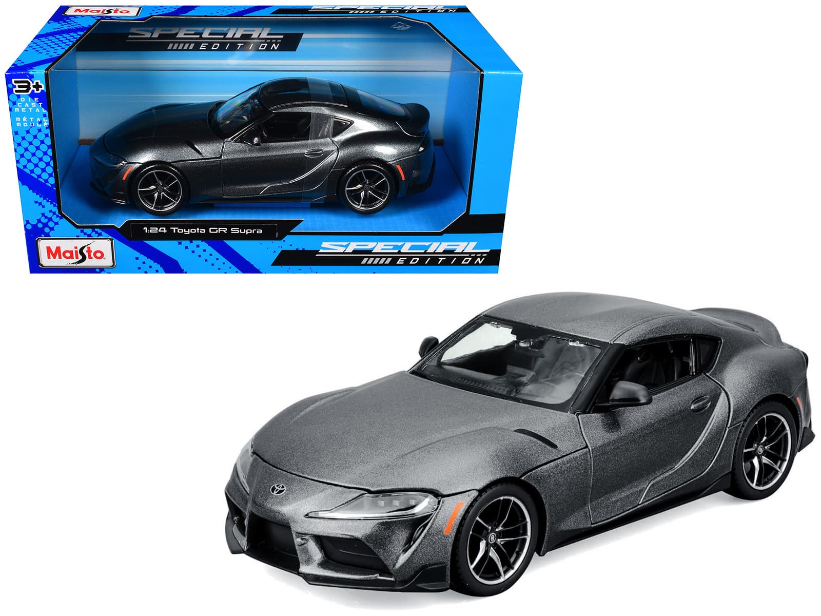 "Toyota GR Supra Gray Metallic ""Special Edition"" Series 1/24 Diecast Model Car by Maisto" price history on PriceWatchPro
