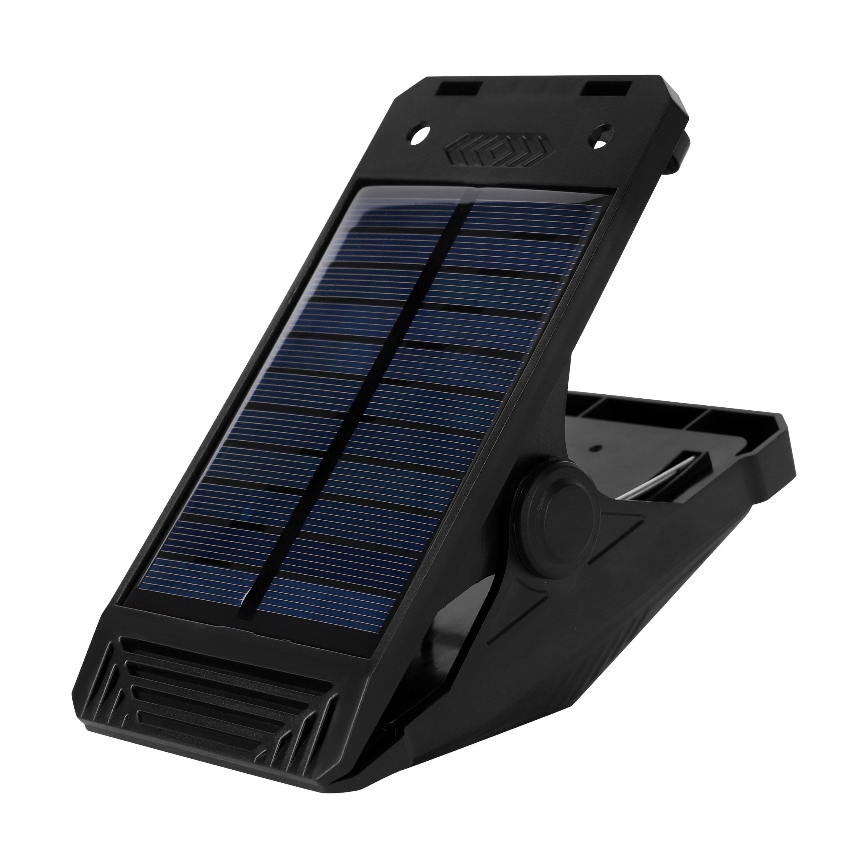 Alt View 6. Techko - Outdoor Solar Large Clip-Anywhere Light with Motion Sensor (2-pack).