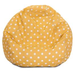 Majestic Home - Large Bean Bag Ikat Dot Citrus - Yellow