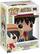 Sure, here is the corrected and grouped text from the image:
---
**POP! Animation**
**98**
**One Piece**
**Monkey D. Luffy**
**Vinyl Figure / Figurine en Vinyle / Figura de Vinilo**
**Age 14+**
**Warning! Choking Hazard. May contain small parts.**
---
This text is organized to reflect the information on the packaging accurately.