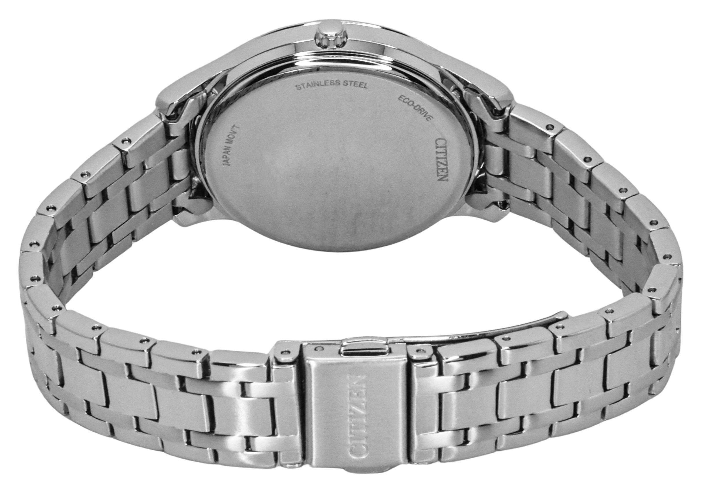 MOV'T JAPAN STAINLESS STEEL ECO-DRIVE CITIZEN