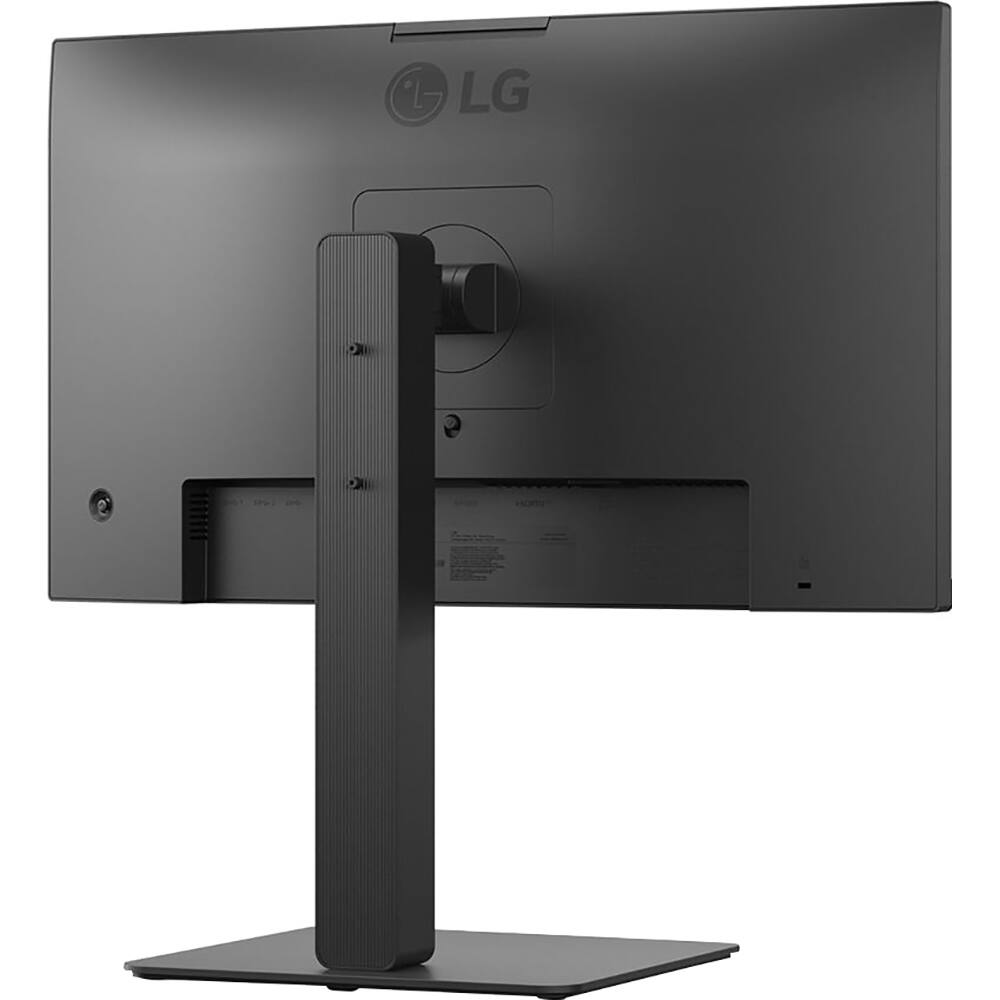 Alt View 6. LG - 24" Full HD 100 Hz Video Conferencing Monitor 24BA850-B - Black.