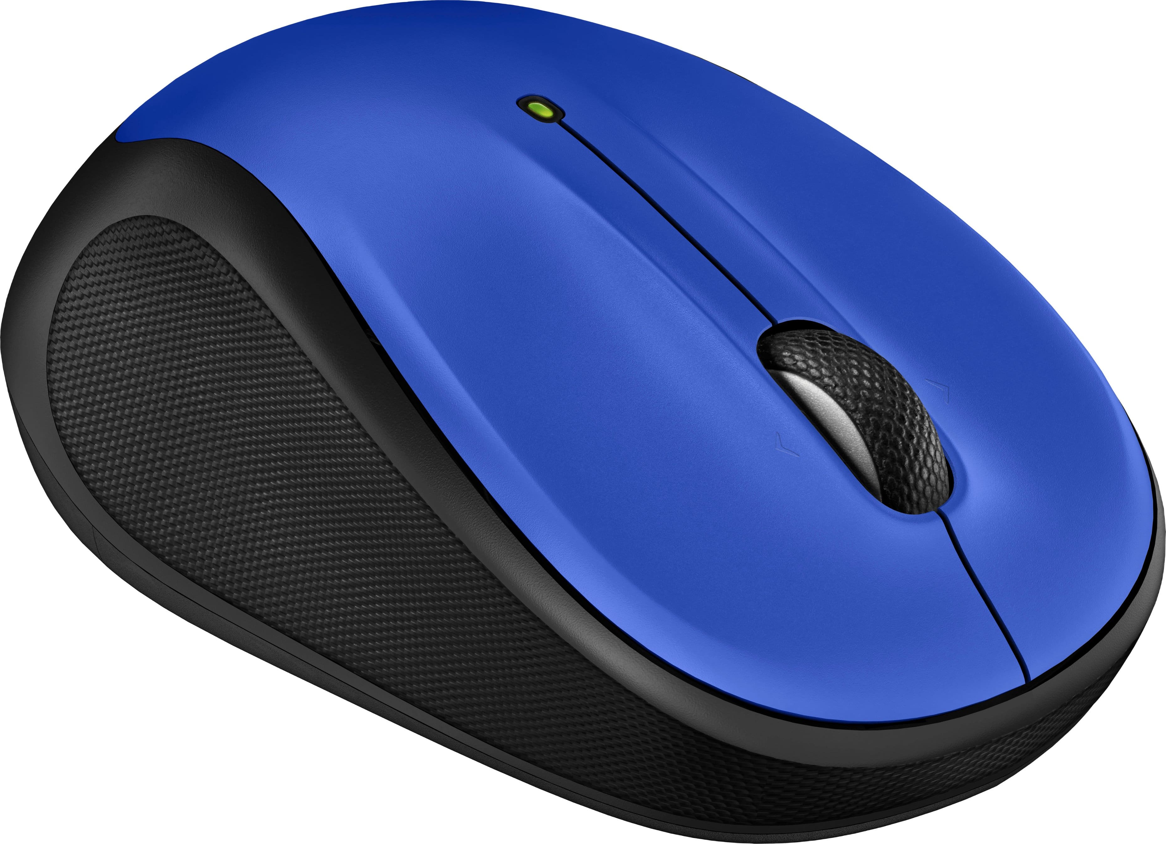 Alt View 4. Logitech - M325s Wireless Optical Compact Ambidextrous Mouse - Blue.