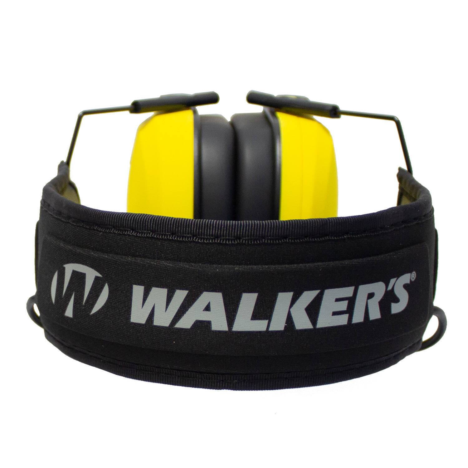 Back. Walkers - Walker’s Razor Shooting Muffs (DTOM Yellow) with Shooting Glasses (Clear) - Yellow.