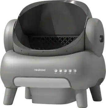 NEAKASA M1 Plus Open Top Self Cleaning Cat Litter Box Gray