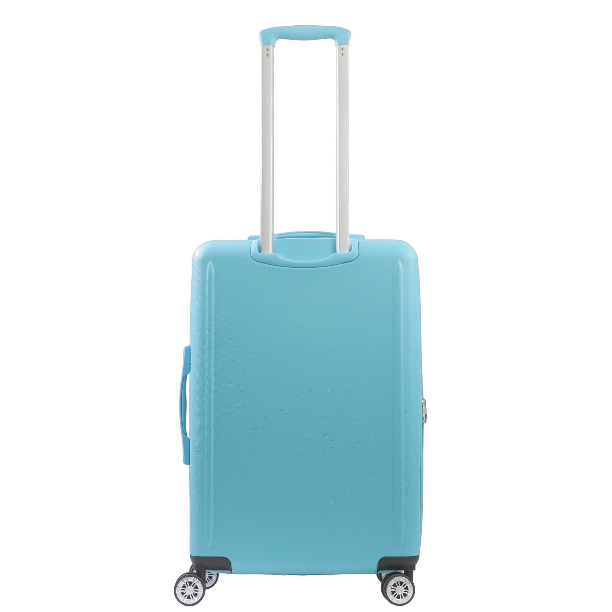 Back. Tommy Bahama - 26" Hardside Spinner Luggage with 3D Pineapple - Blue.