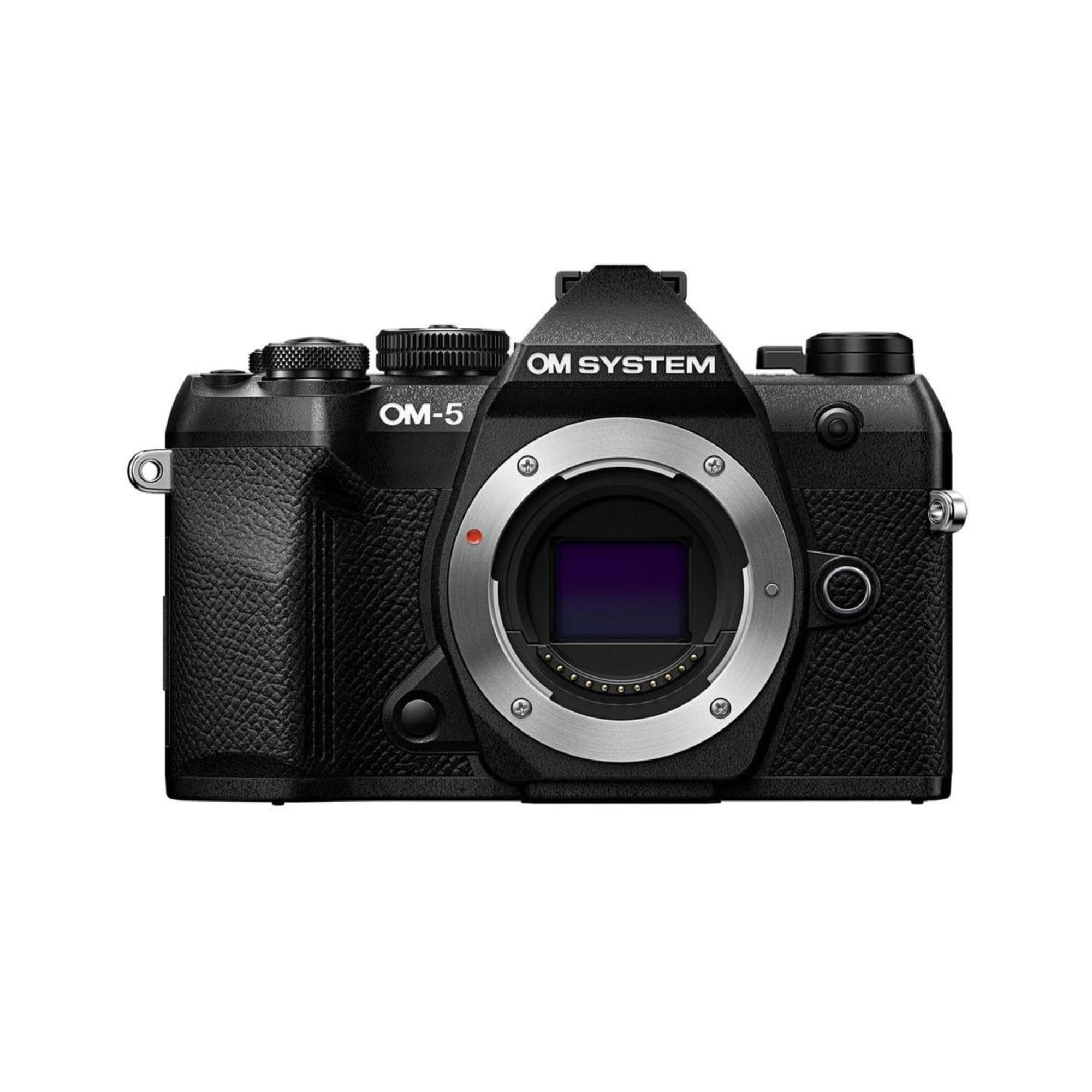 OM System - OM-5 Mark II High Autofocus and 4K Video Mirrorless Camera (Black)