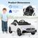 Product Dimensions
Suitable Ages: 3+ Years Old
Weight Capacity: 66 lbs
Dimensions:
- Height: 9.5"
- Width: 13"
- Depth: 8"
- Length: 43.3"
- Width (front): 24"
- Height (front): 17.7"