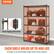VEVOR TOUGH TOOLS, HALF PRICE
400 lbs
400 lbs
Anti-Tipping Brackets
400 lbs
400 lbs
EACH SHELF HOLDS UP TO 400 LBS
Enough to accommodate large-sized heavy objects