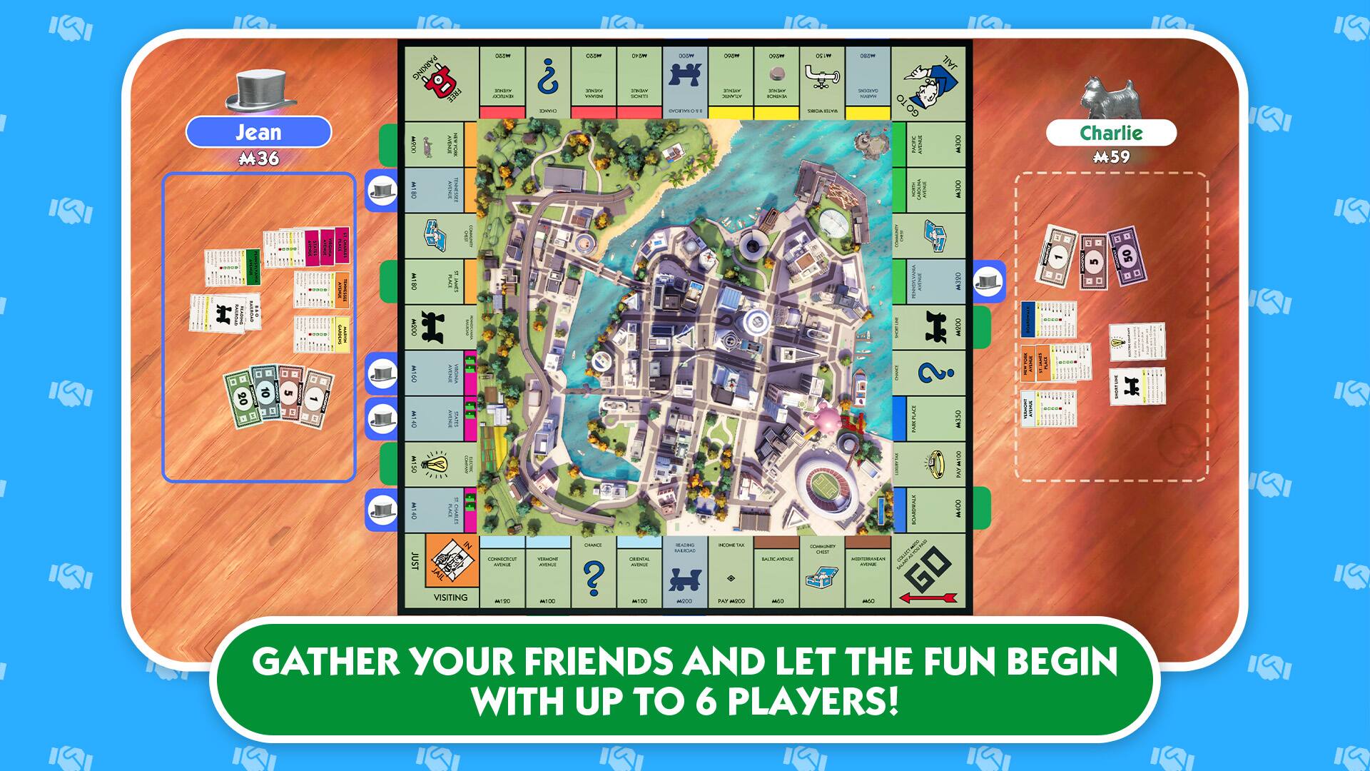 Gather your friends and let the fun begin with up to 6 players!