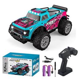 Topteng - KF23 1:20 Scale 2WD Remote Control Car -2x500mAh Batteries, 2.4Ghz Off-Road Racing,40m Range,All-Terrain RC Toy for Kids