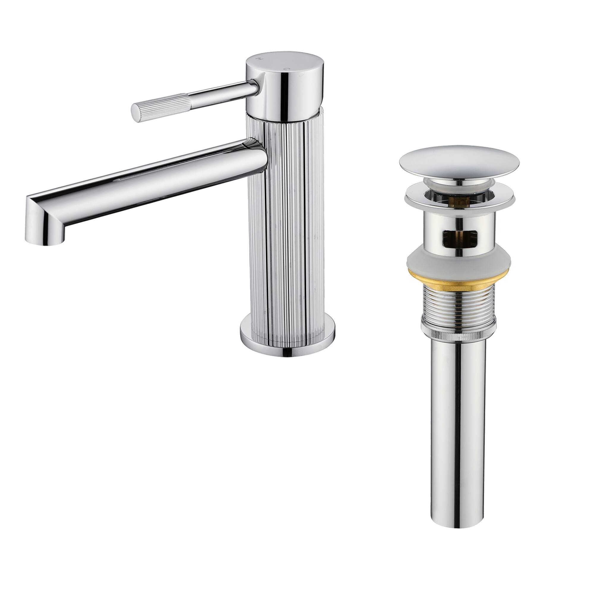 Carved Solid Brass Bathroom Faucet Single Handle price history on PriceWatchPro