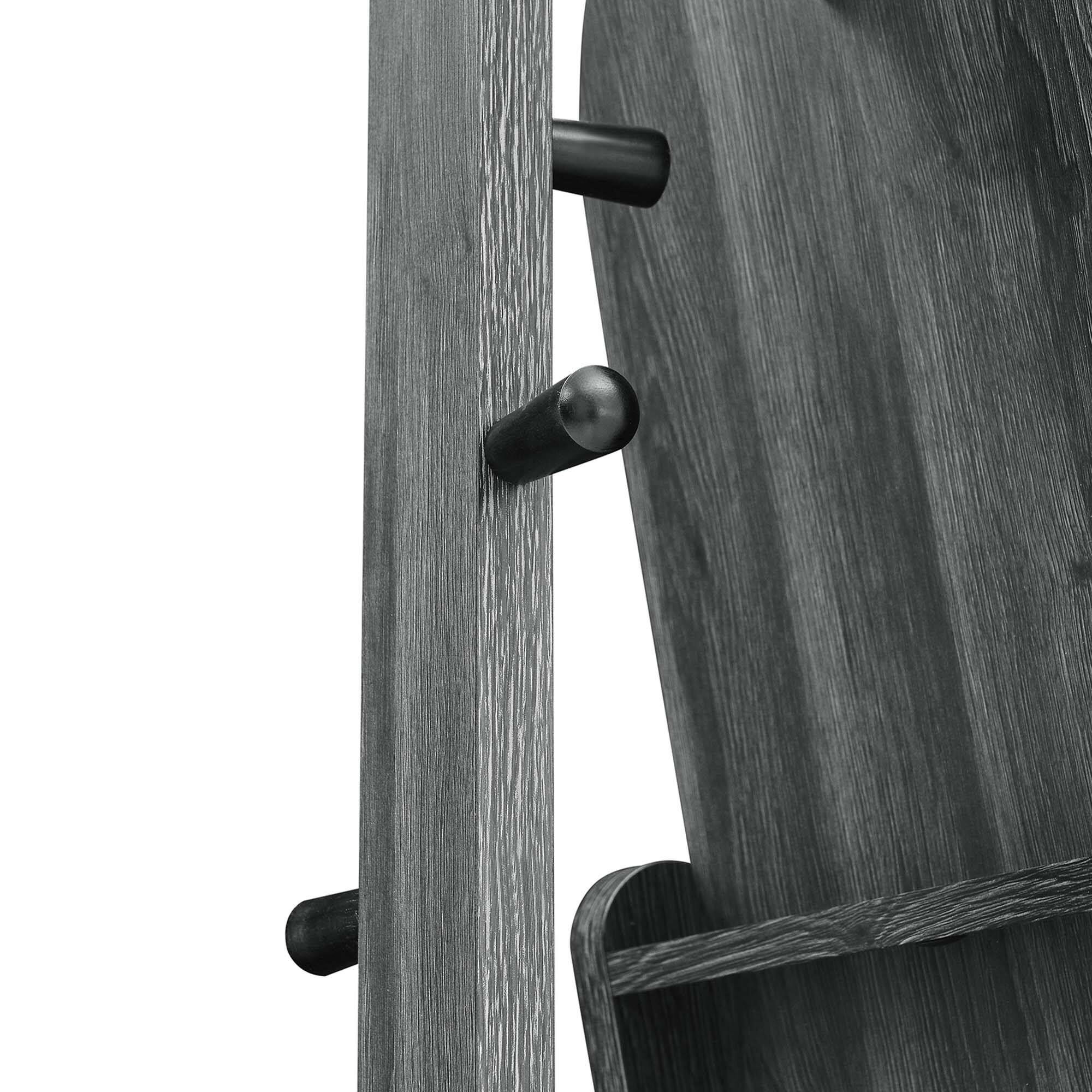 Alt View 6. Modway - Ascend Standing Mirror by Modway - Black.