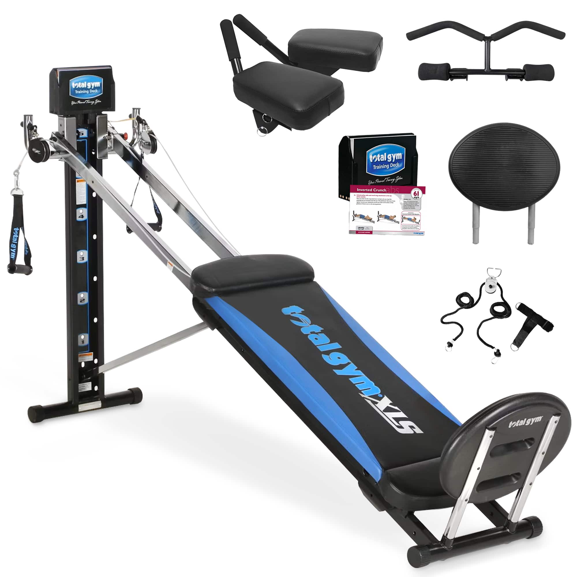 Total Gym XLS Unisex Universal Home Gym Workout Equipment Black