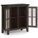 Alt View 11. Simpli Home - Artisan Low Storage Cabinet - Tobacco Brown.