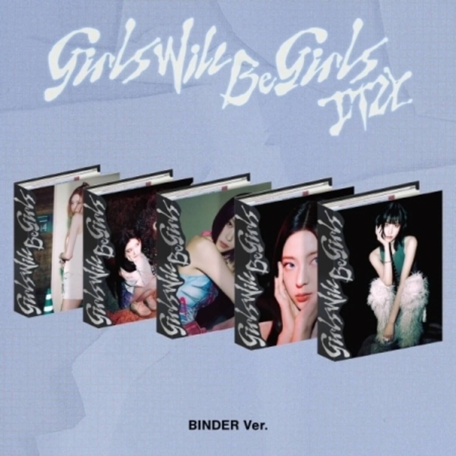 ITZY - Girls Will Be Girls - Binder Random Cover Version incl. Binder + Hand Writing Postcard  - COMPACT DISCS