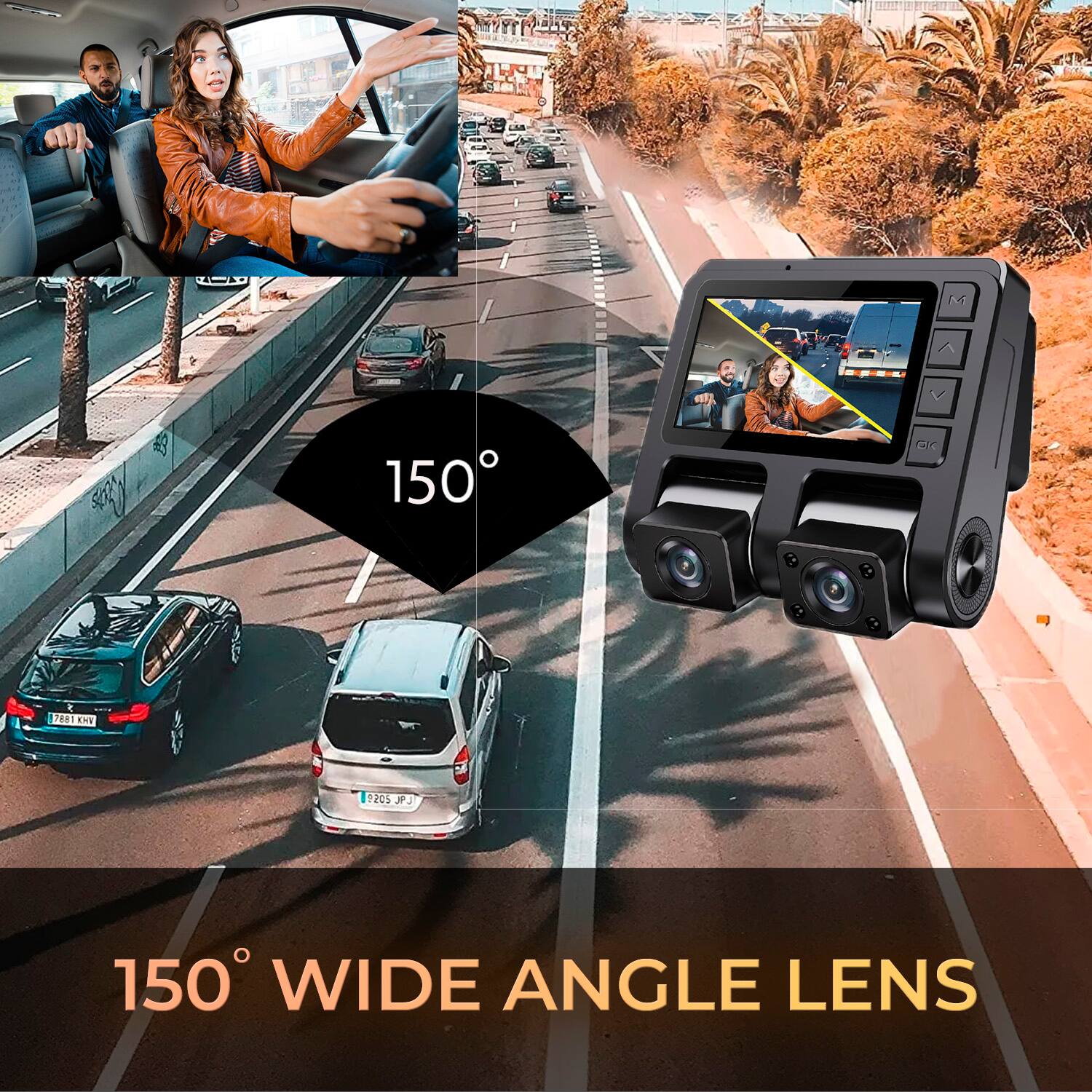 150° WIDE ANGLE LENS