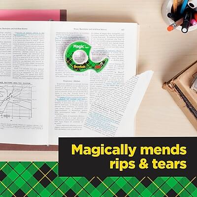 Magic Scotch Magically mends rips & tears