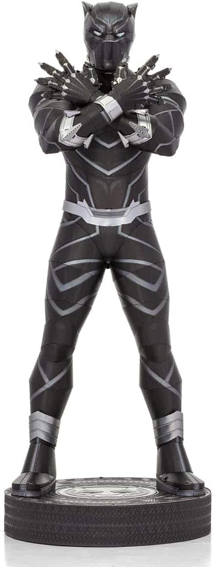 Metal Earth - Marvel Black Panther 3D Metal Model Kit Fascinations - Silver