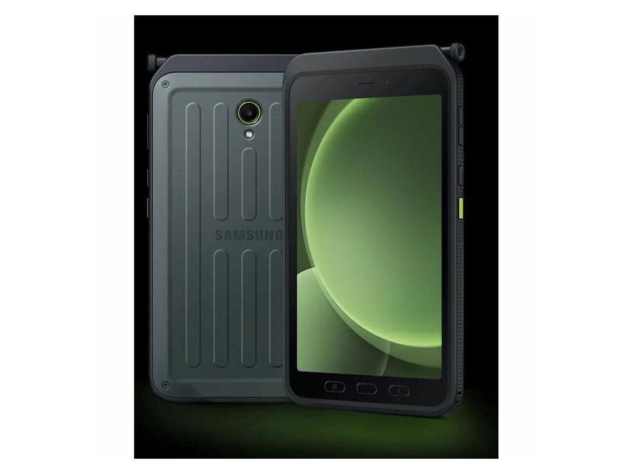 Alt View 2. Samsung - Samsung Galaxy Tab Active5 5G - 8" - 6 GB - 128 GB - Green (SM-X308UZGTN14) - Green.