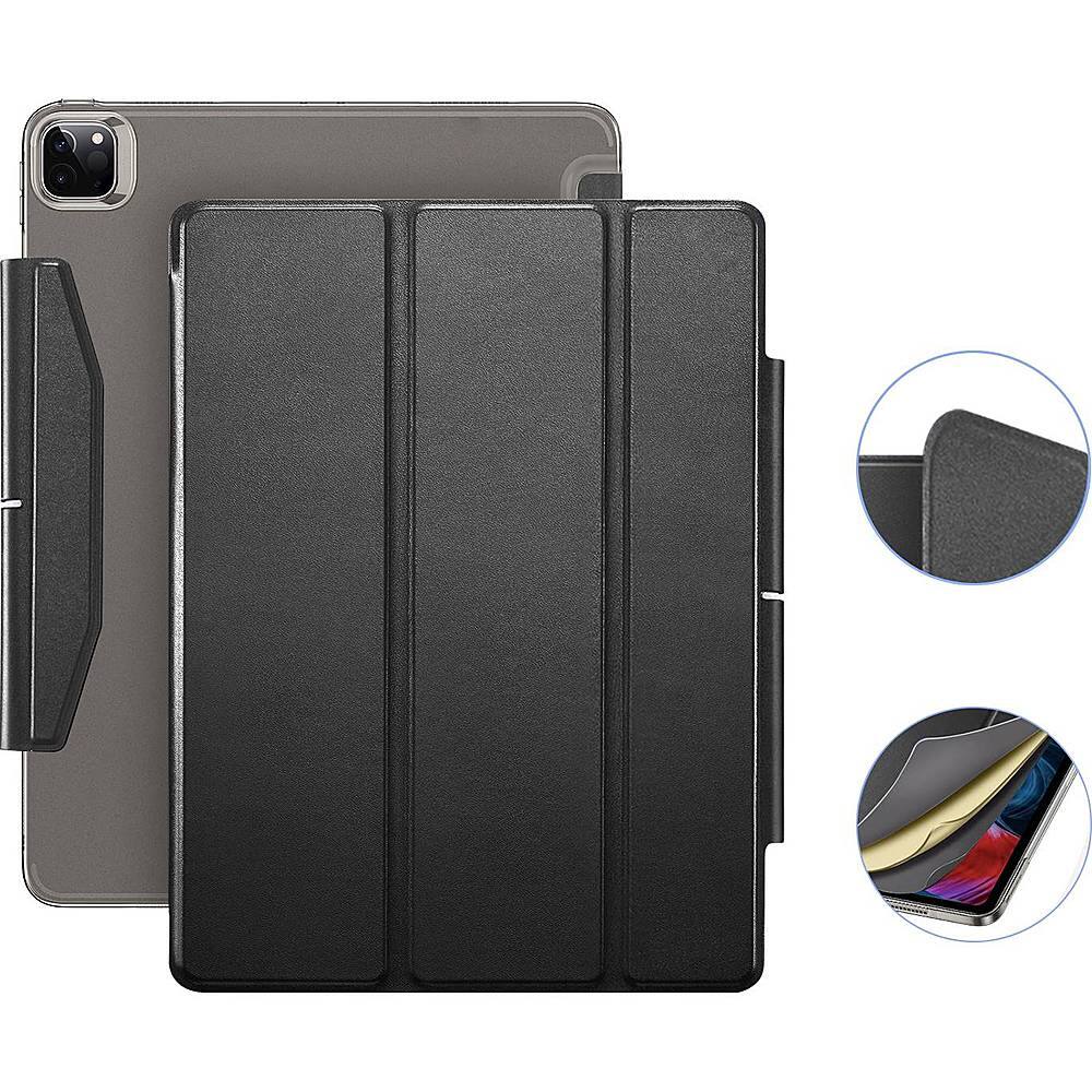 Alt View 15. SaharaCase - ESR Folio Case for Apple iPad Pro 12.9 (4th, 5th, and 6th Gen 2020-2022) - Black.