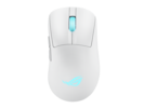 Front. ASUS - ASUS ROG Keris II Wireless Gaming Mouse, 64g, 42K DPI, ROG Switches, SpeedNova Wireless, Bluetooth - Moonlight White - Moonllight White.